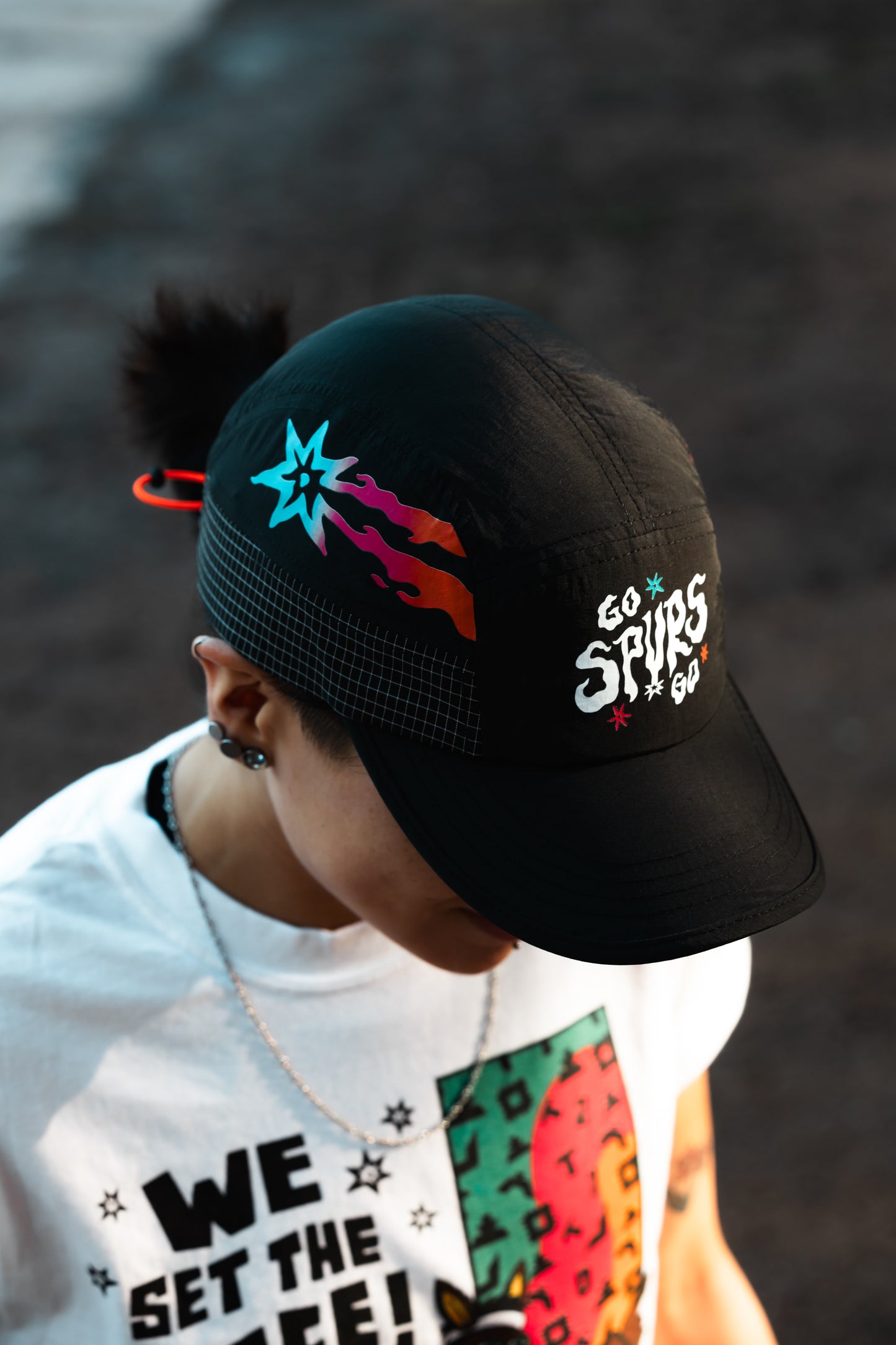 Flamin' Spur Running Cap