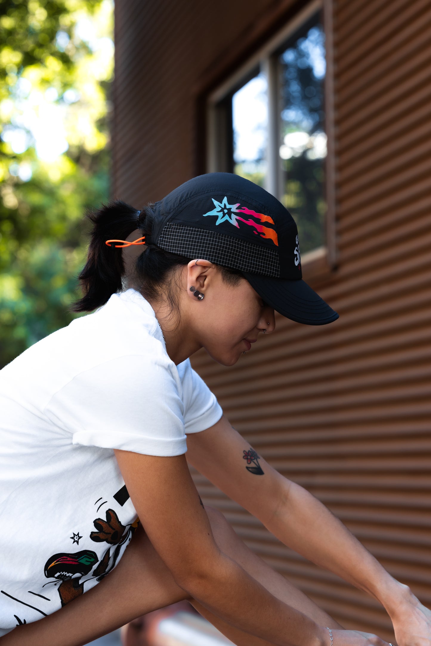 Flamin' Spur Running Cap